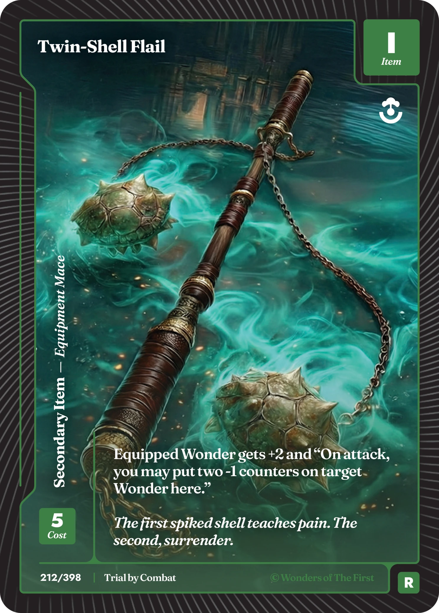 Twin-Shell Flail