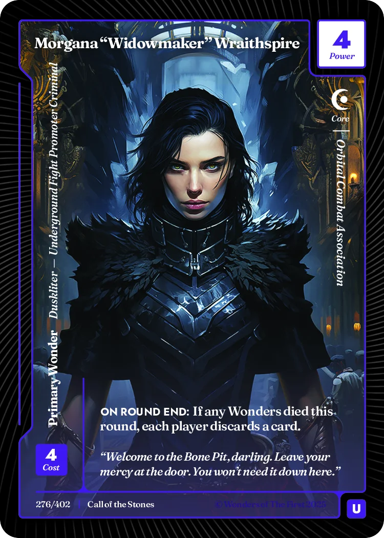 Morgana "Widowmaker" Wraithspire