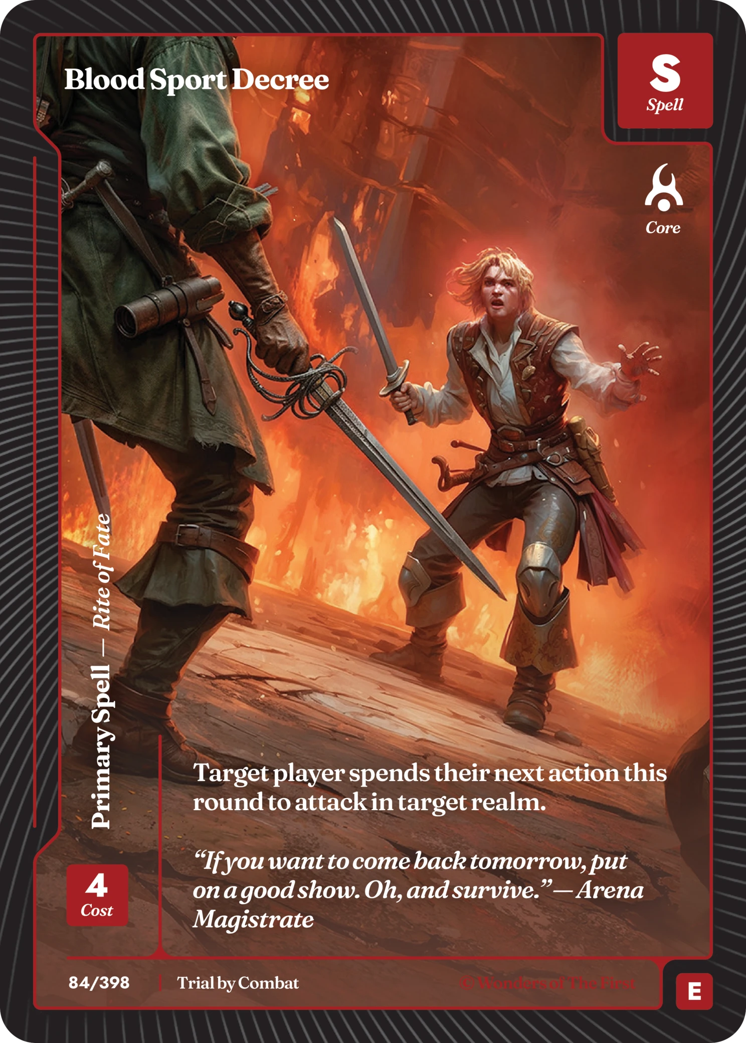 Blood Sport Decree