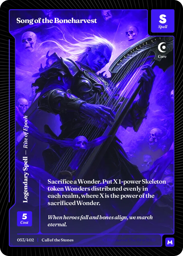 Song of the Boneharvest