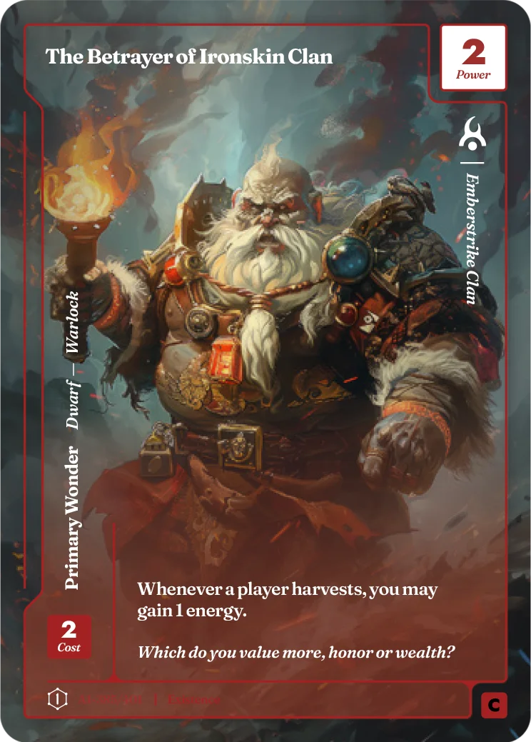 The Betrayer of Ironskin Clan