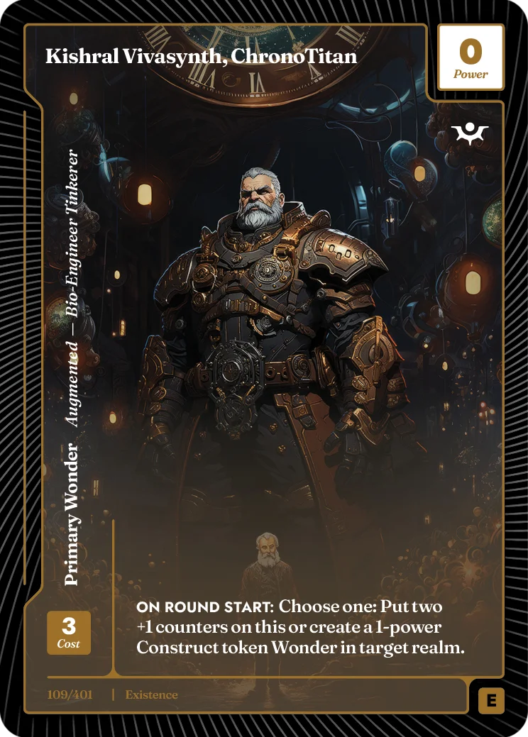 Kishral Vivasynth, ChronoTitan