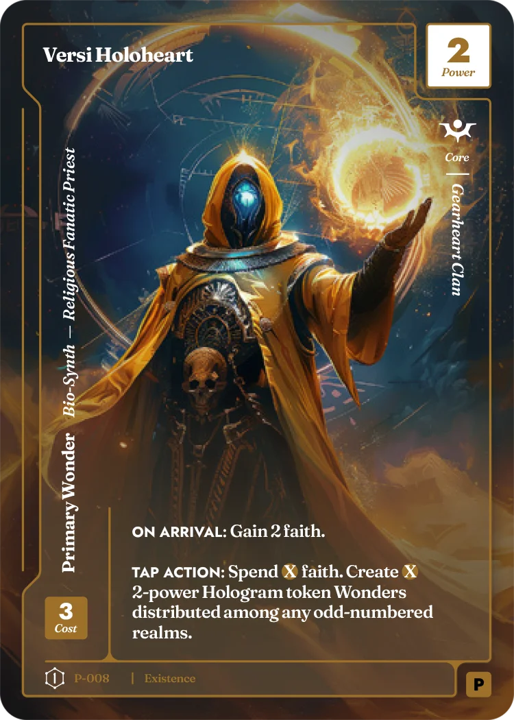 Versi Holoheart Alt Art (Survey Promo)