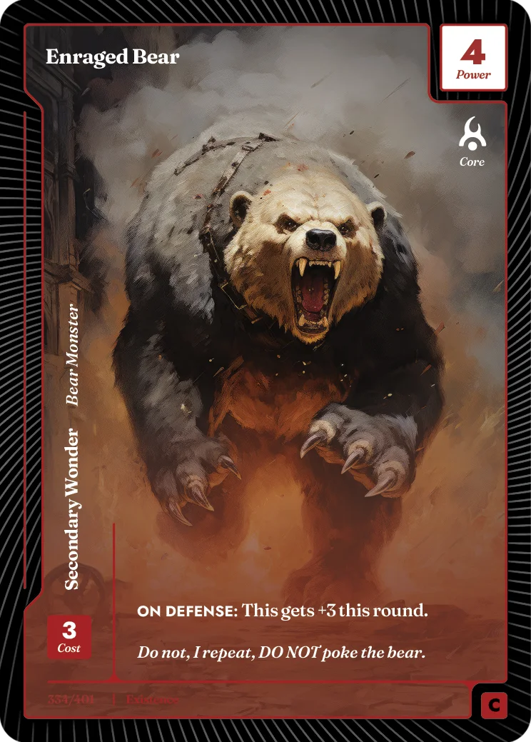 Enraged Bear