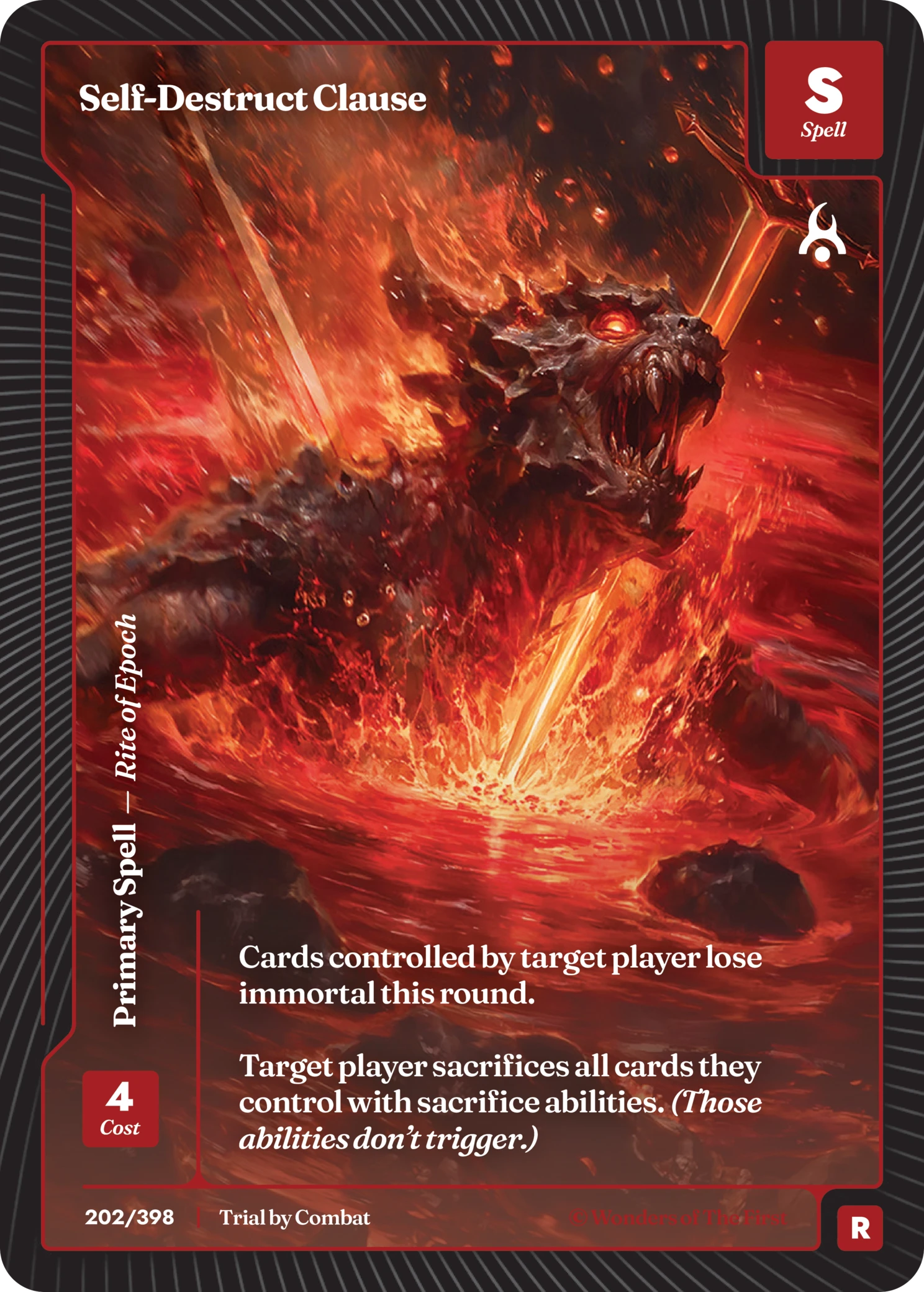Self-Destruct Clause