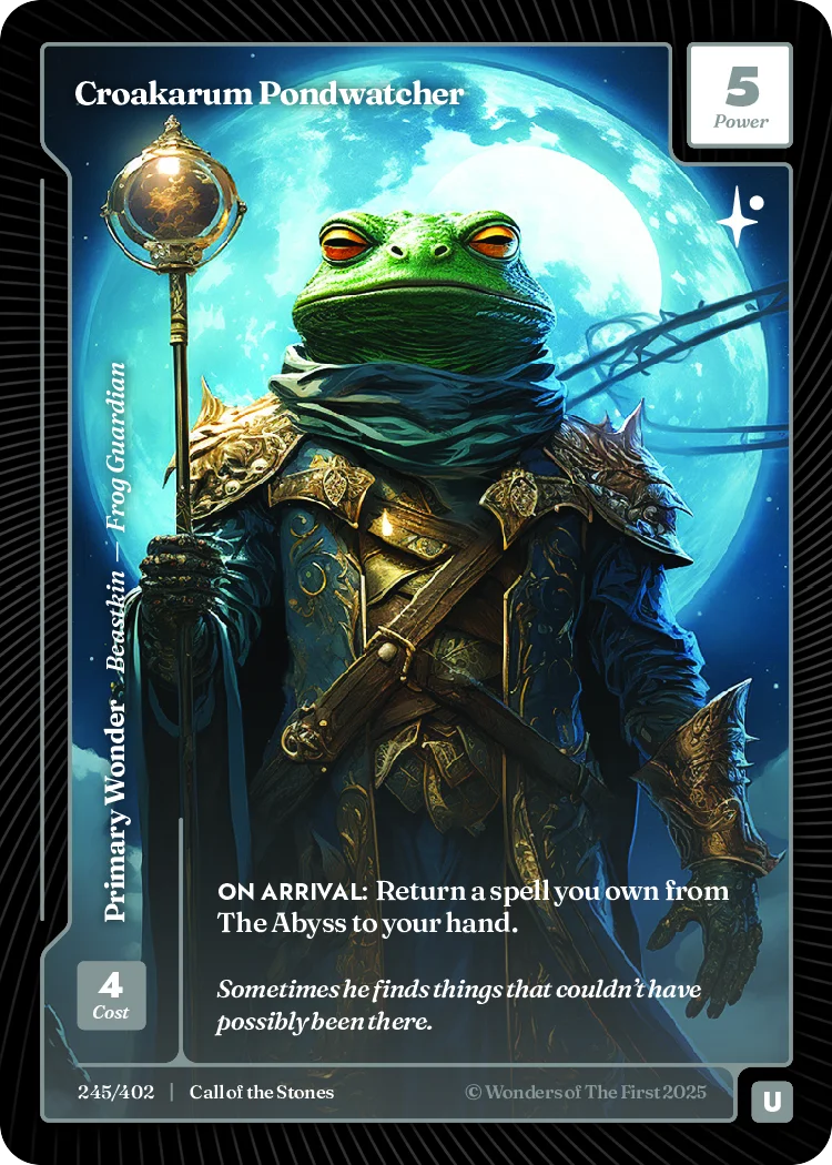 Croakarum Pondwatcher