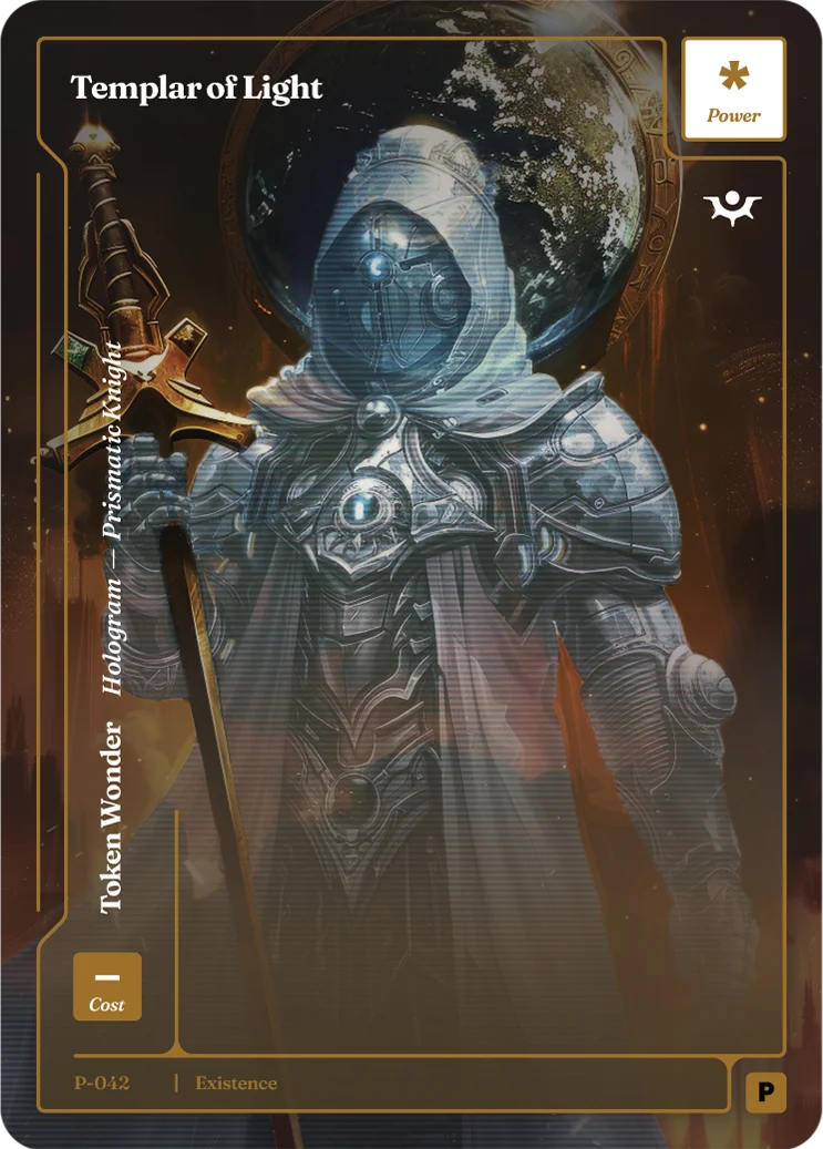 Templar of Light (Early Backer Promo)