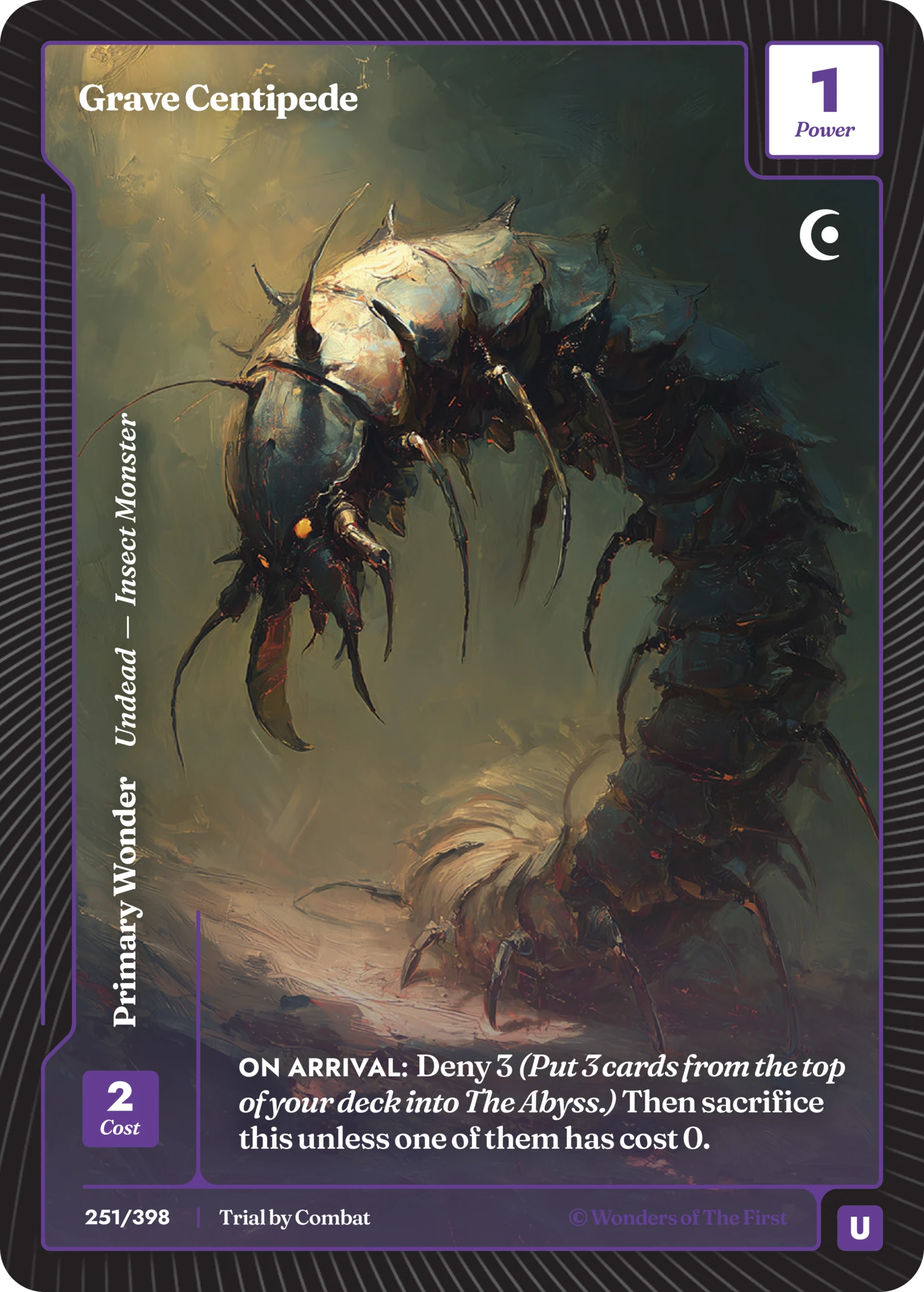 Grave Centipede